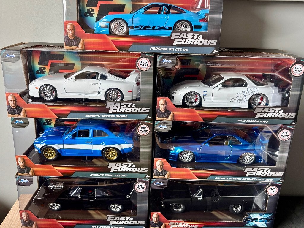 1:24 fast & furious, Ophalen of Verzenden, Nieuw, Auto, Overige merken