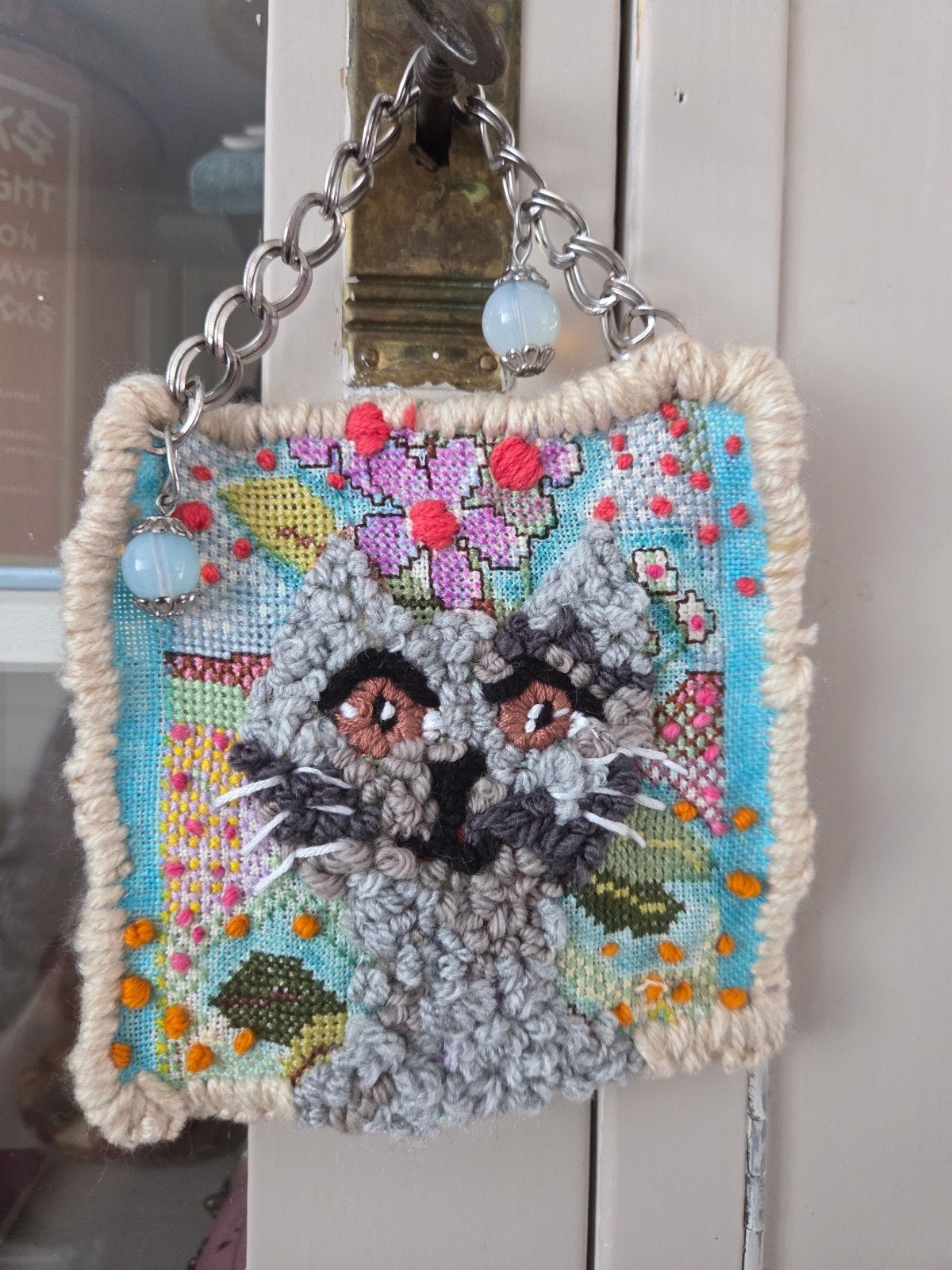 Unieke handgeborduurde kunstwerken van Caroliene, Antiek en Kunst, Ophalen of Verzenden