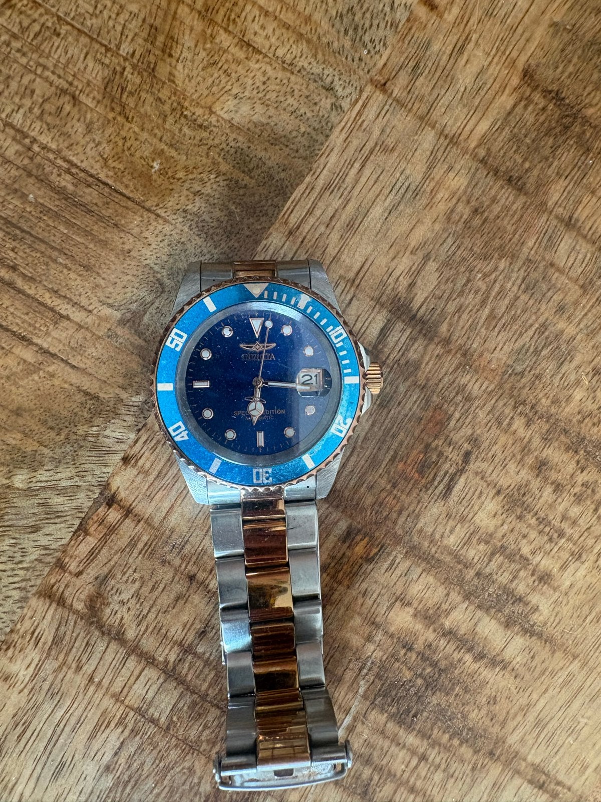Invicta Pro Diver Special Edition Herenhorloge, Sieraden, Tassen en Uiterlijk, Horloges | Dames, Staal, Gebruikt, Staal, Polshorloge