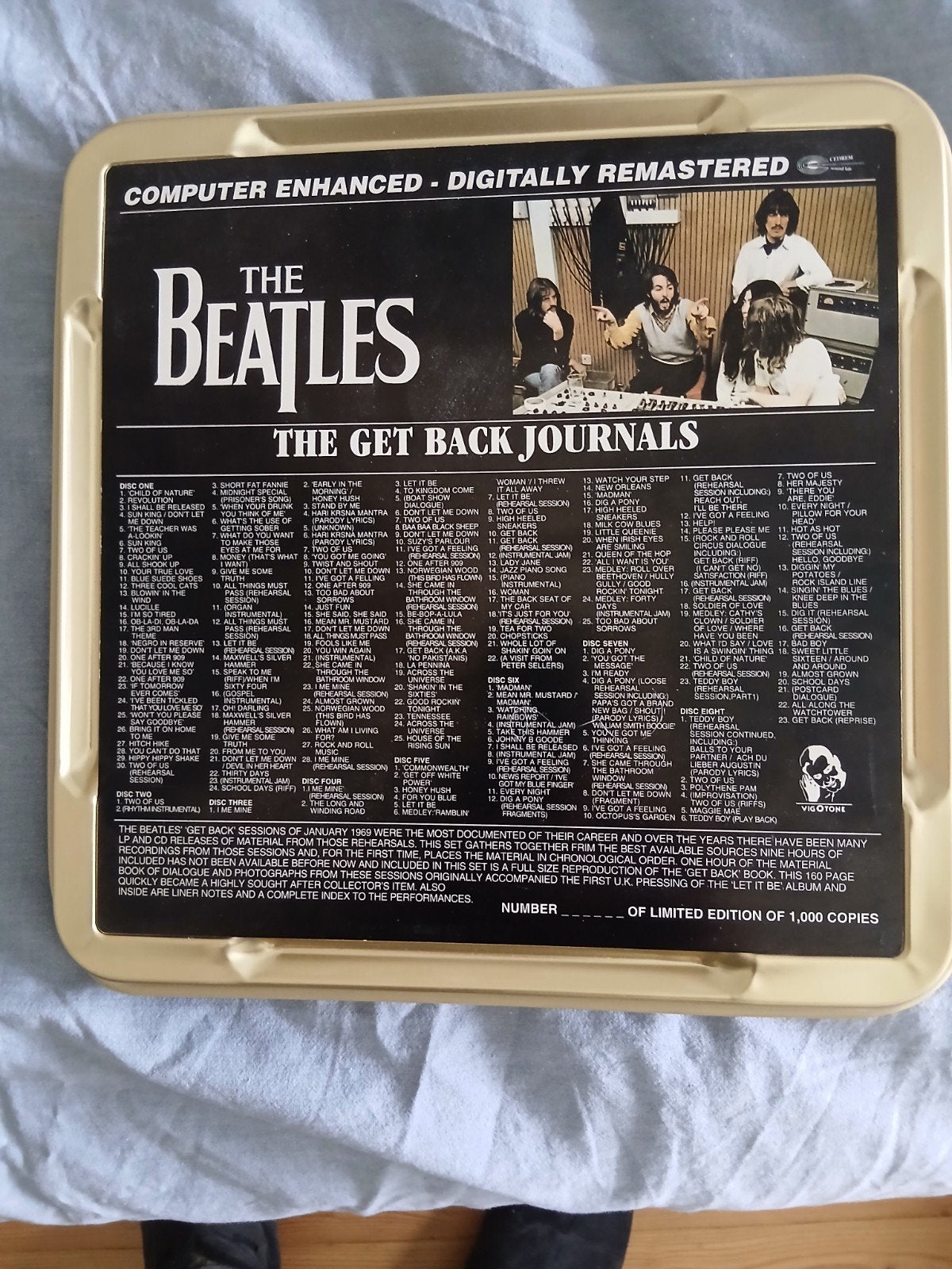 The Beatles - The Get Back Journals CD Boxset, Ophalen, Rock, Boxset, Inclusief doosje