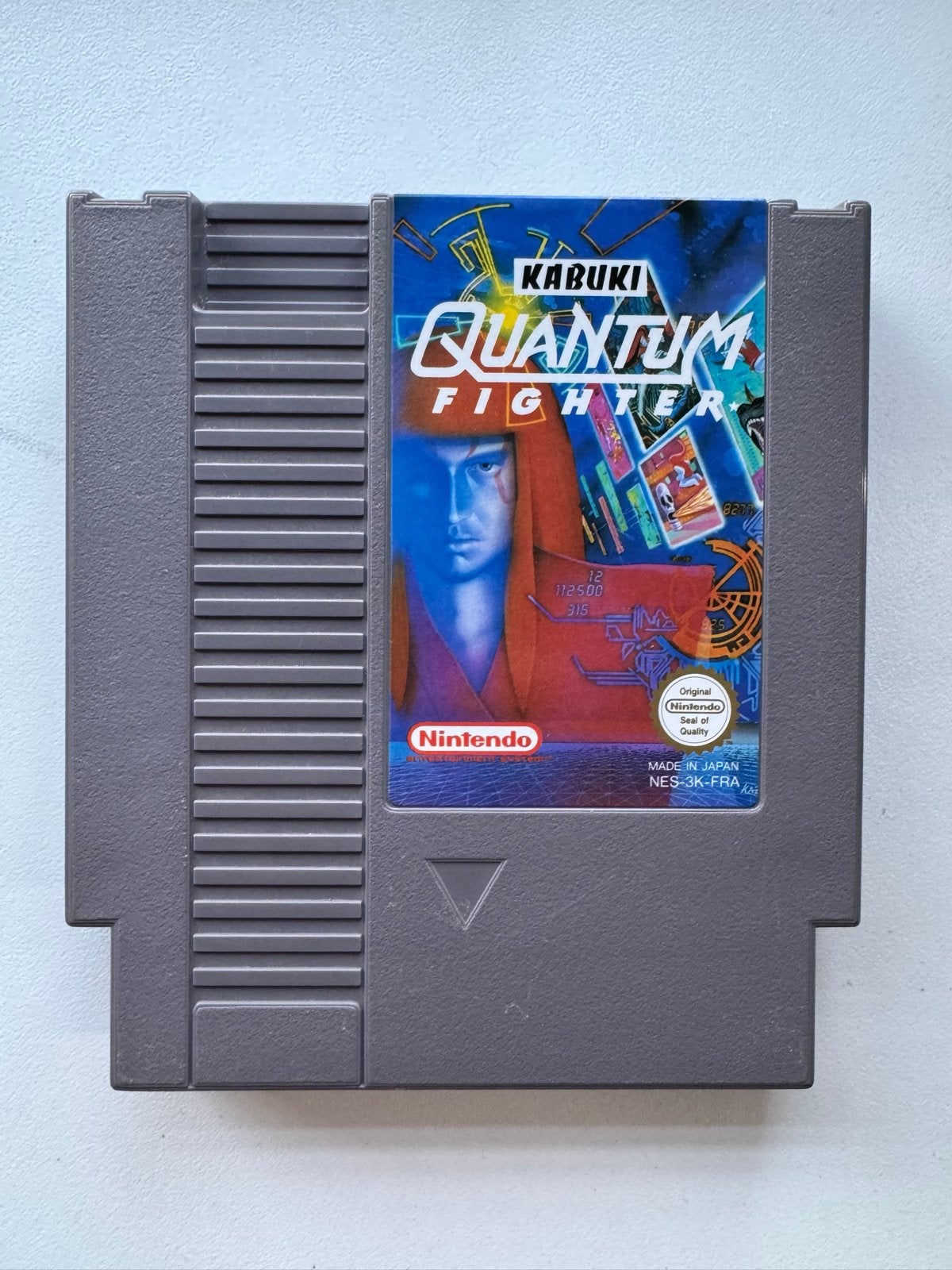 Kabuki Quantum Fighter NES Nintendo Game Cartridge, Avontuur en Actie, Gebruikt, 1 speler, Ophalen of Verzenden