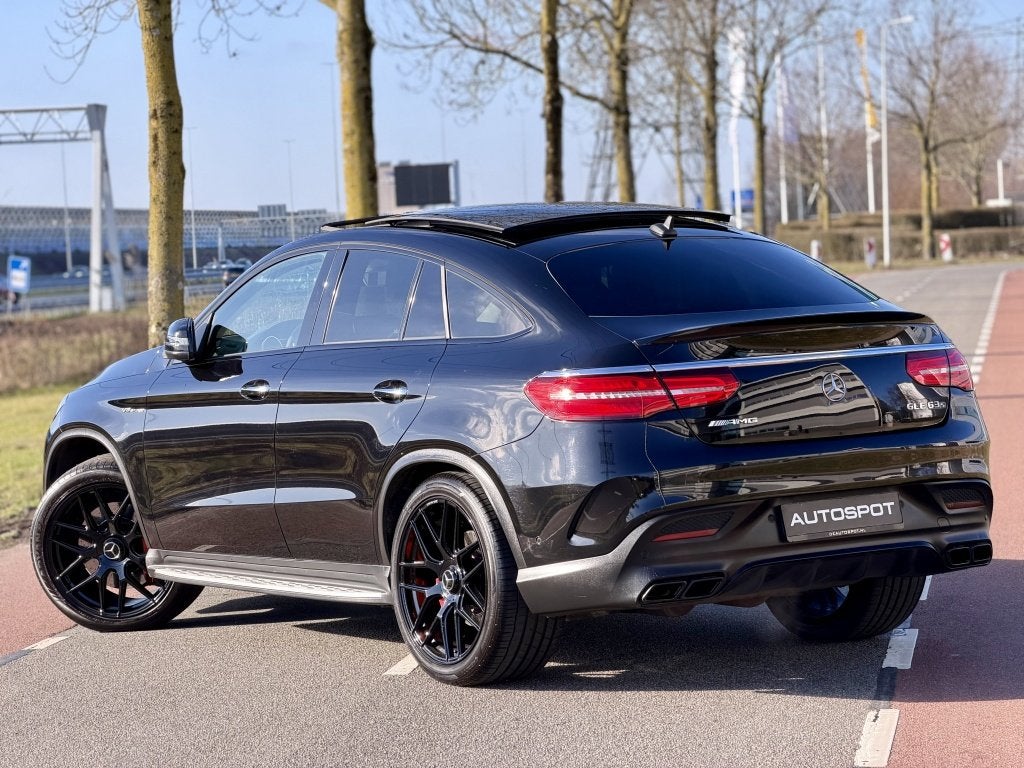 Mercedes-Benz GLE Coupé AMG 63 S 4MATIC Pano B&O Memory All, Auto's, Automaat, 5461 cc, Gebruikt, Zwart