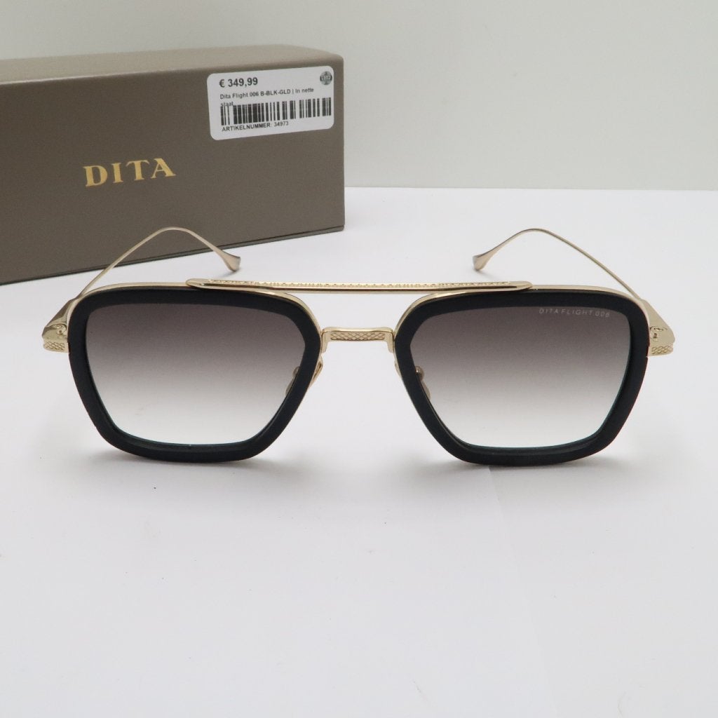 Dita Flight 006 B-BLK-GLD | In nette staat, Dita, Zo goed als nieuw, Support@dita.com, 9191 Irvine Center Drive, Suite 300
Irvine, CA 92618
USA