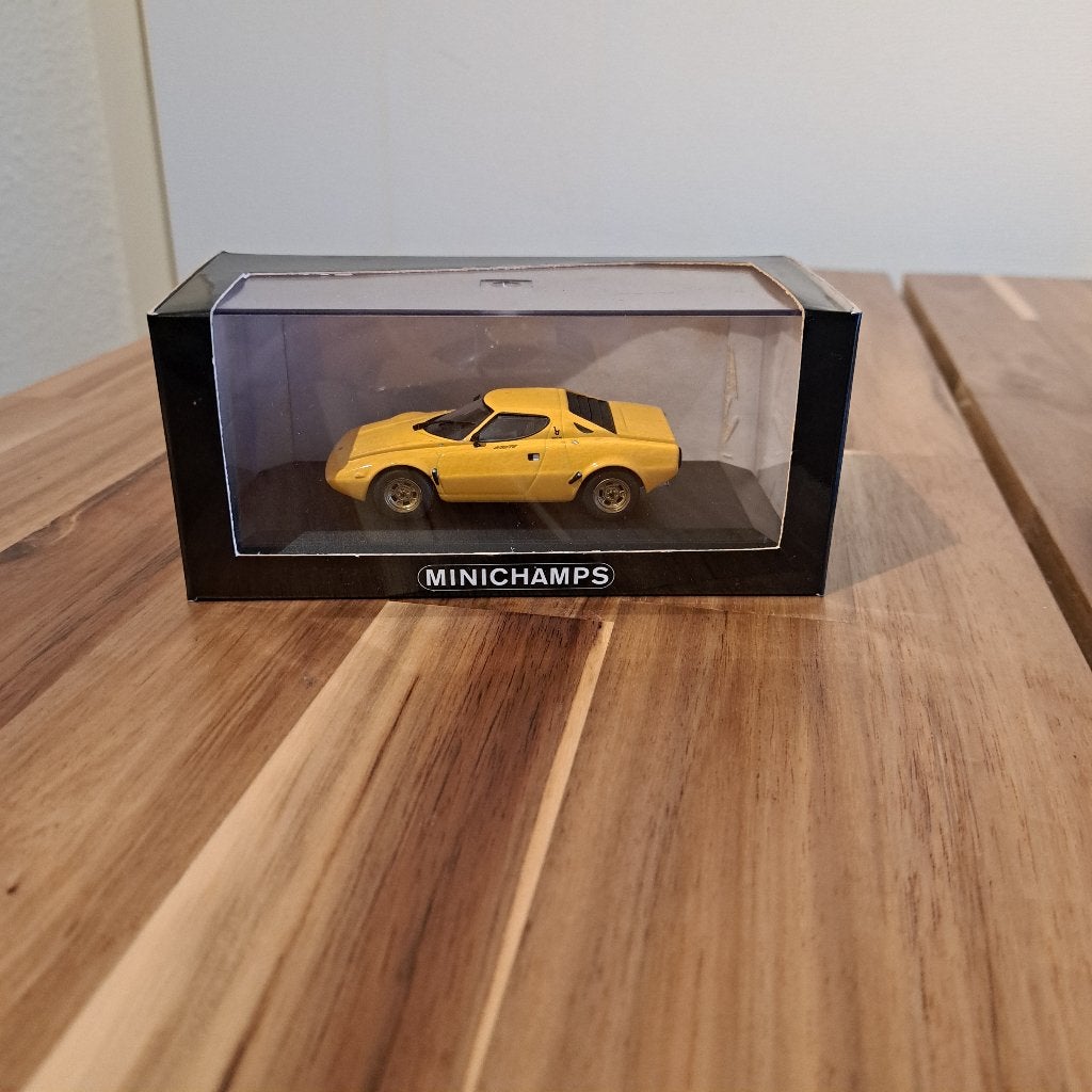 MINICHAMPS ,RENAULT ALPINE A 316/Lancia STRATOS 1972-78 NW., Verzenden, Nieuw, Auto, MiniChamps