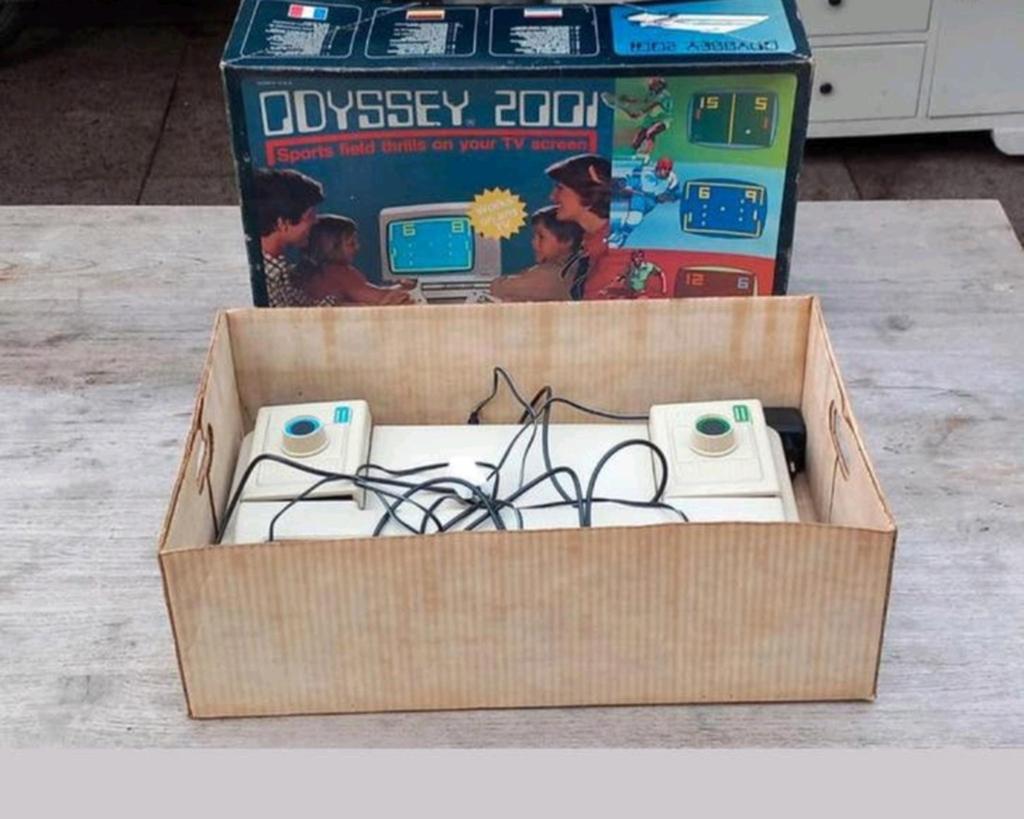 Philips Odyssey 2001 Pong Console - Vintage Jaren 70, Spelcomputers en Games, Ophalen of Verzenden