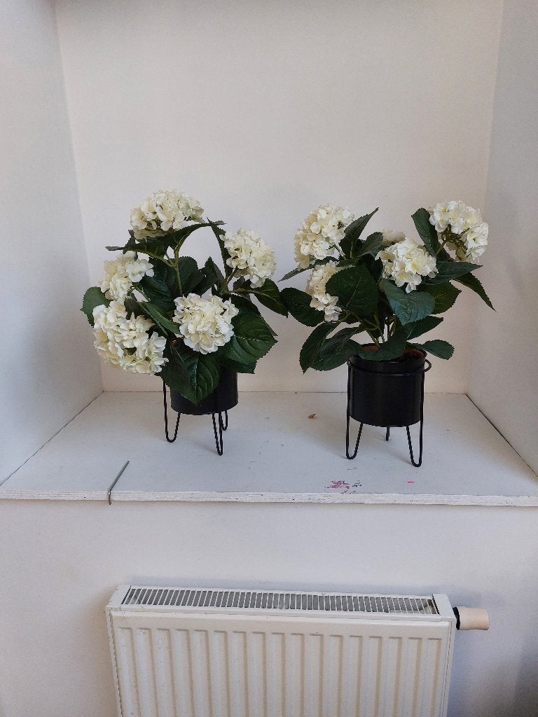 Mooie kunst hortensia intratuin, Ophalen, Gebruikt, Onderhoudsvrij, Kunstplant