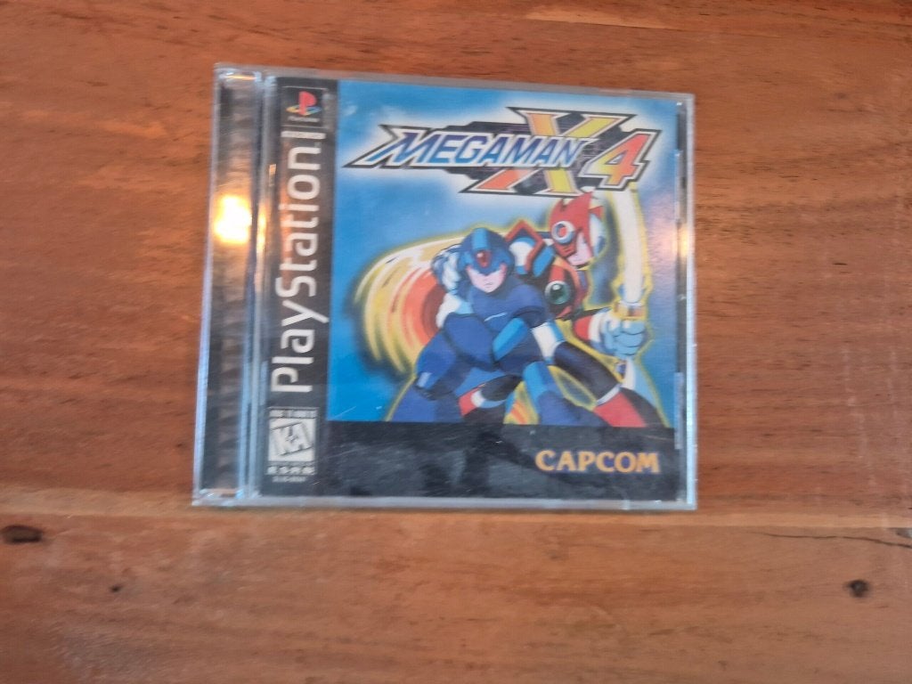 PSX - Mega Man X4 (NTSC) (CIB), Audio, Tv en Foto, Platenspelers, Verzenden, Gebruikt, Overige merken