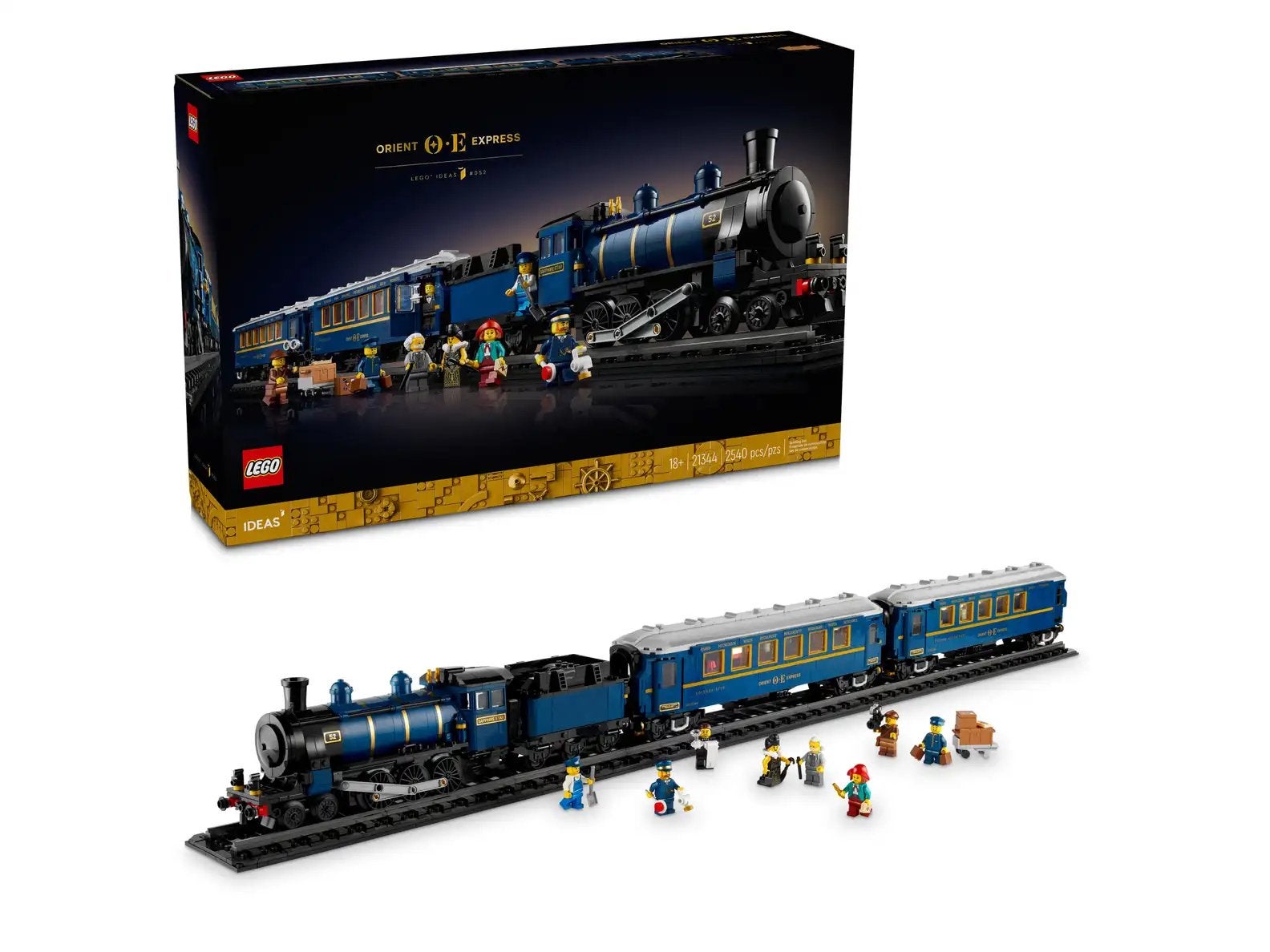 Lego 21344 The Orient Express Train Ideas, Lego, Nieuw, Ophalen of Verzenden, Ideas
