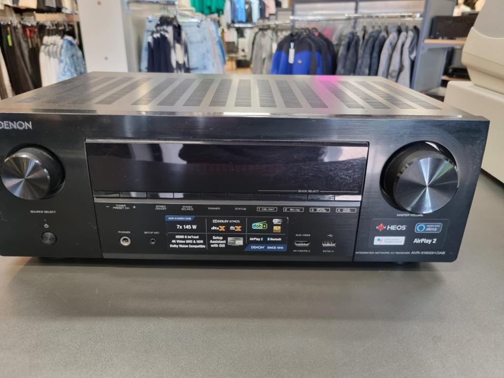 Denon AVR-X1600H DAB AV receiver., Gebruikt, Denon, Ophalen of Verzenden, /\