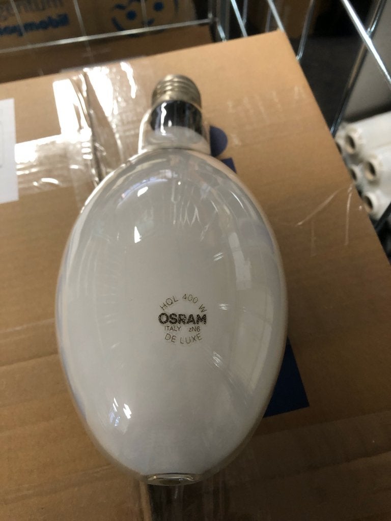 Industrieel Mazda lamp, Ophalen, Zo goed als nieuw, Jaren 60 industriel/fabriek, E27 (groot)