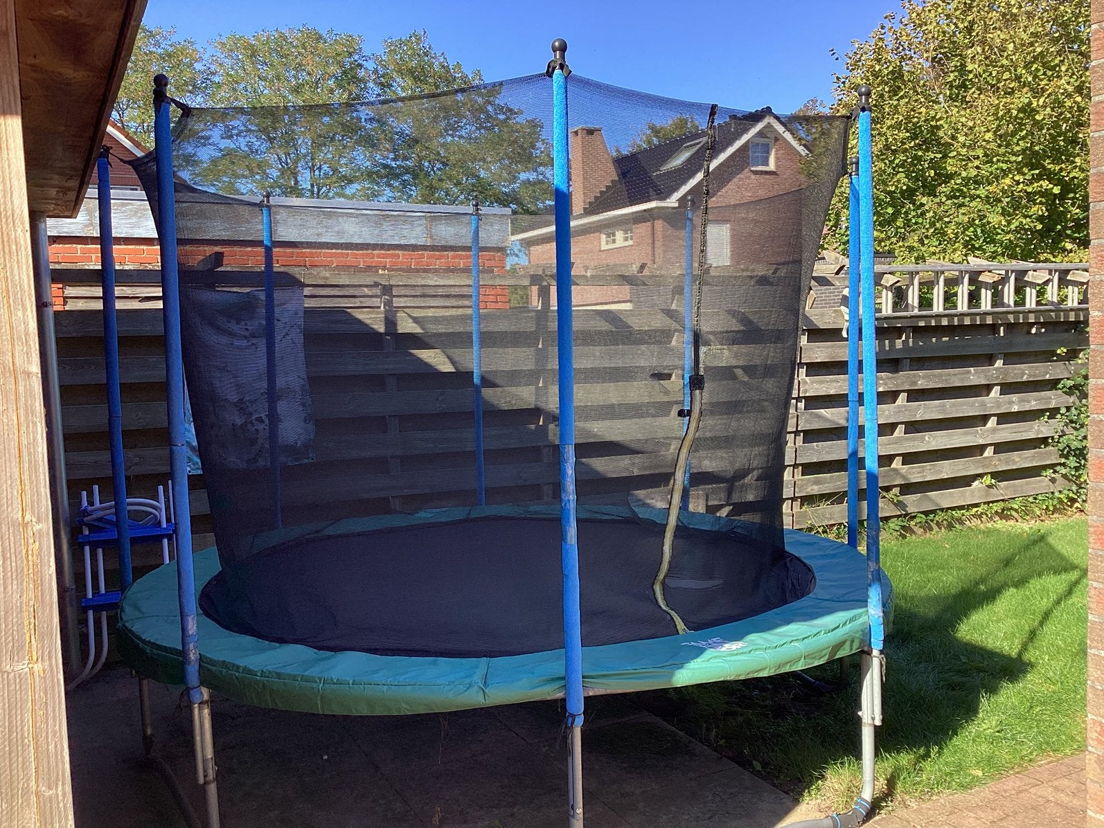 Trampoline doorsnede 3m, Ophalen, Gebruikt