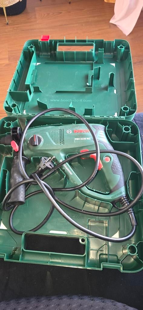 Bosch Klopboormachine PBH 2100 RE - Zo goed als nieuw, Ophalen of Verzenden, Zo goed als nieuw, Boormachine