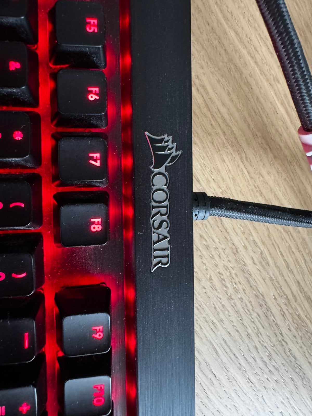 Corsair k70 lux toetsenbord, Computers en Software, Ophalen, Gebruikt, Gaming toetsenbord, Qwerty