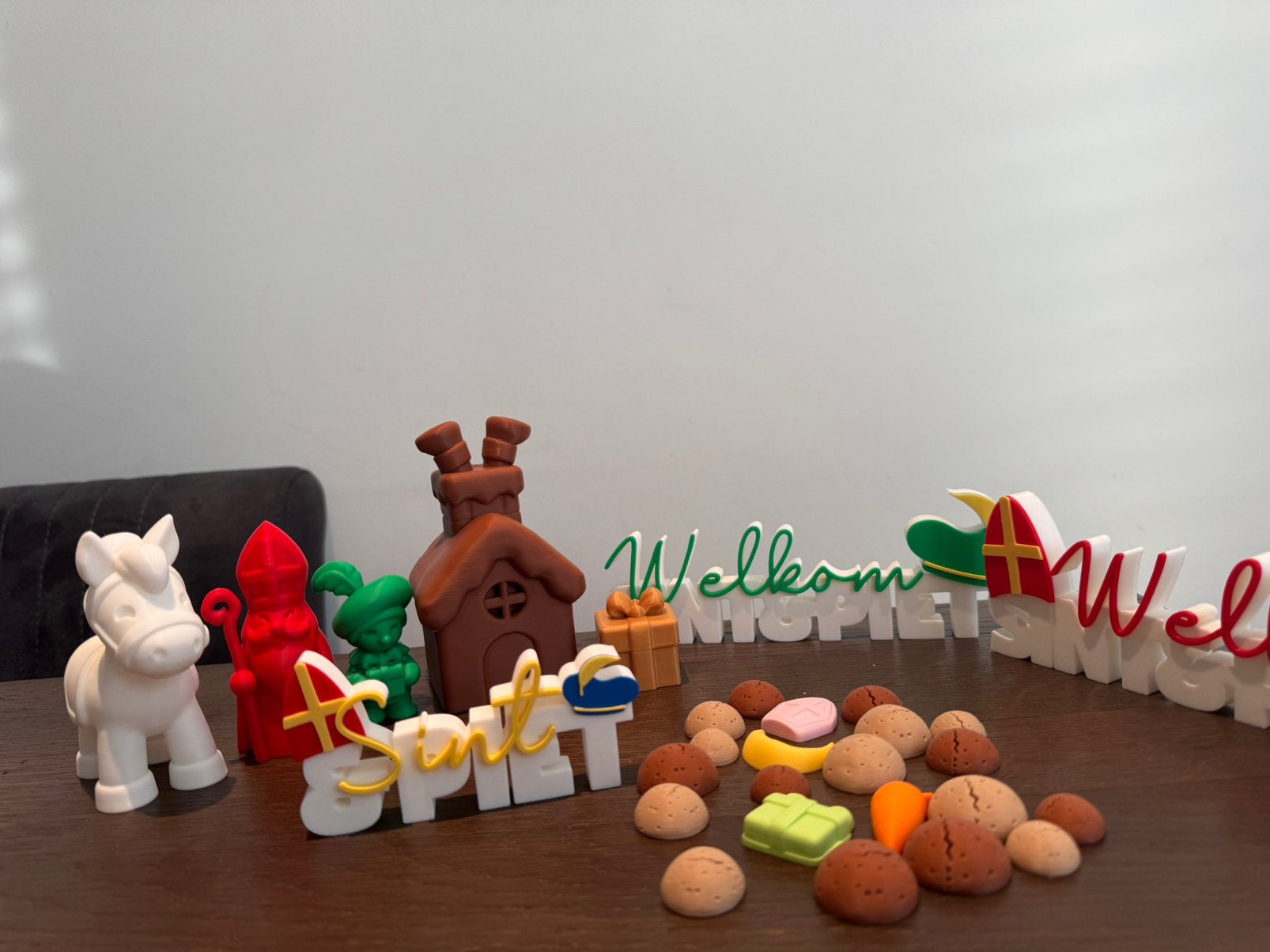 Unieke 3D-Geprinte Sinterklaas Decoratie, Diversen, Ophalen of Verzenden, Nieuw