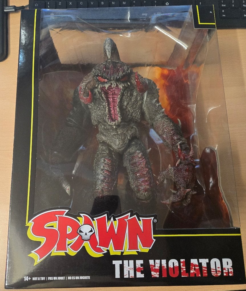 30 CM Spawn Violator nieuw, Verzenden, Overige figuren, Nieuw, Beeldje of Figuurtje
