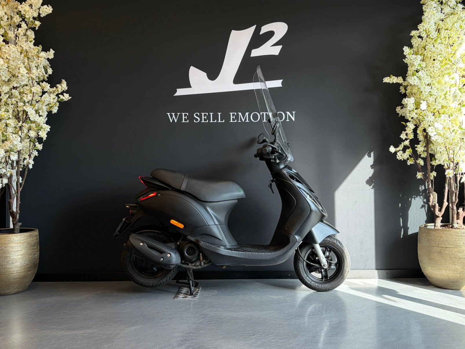 Piaggio Zip | Mat Zwart | Snor | 2019 | 10001 km, Overige modellen, ., Maximaal 45 km/u, Ophalen of Verzenden