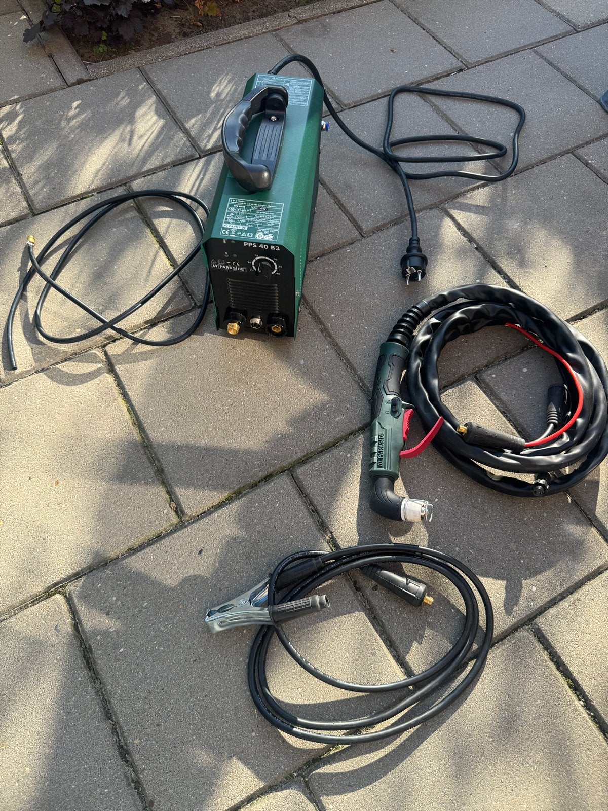 Parkside plasma snijder, Ophalen of Verzenden, Zo goed als nieuw, 150 tot 250 ampère, Tig