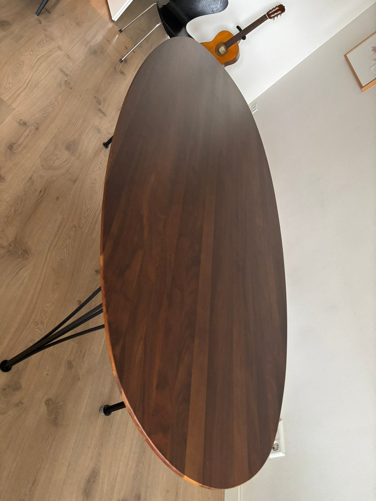 Eetkamer tafel Fritz Hansen, Ophalen, Deens Sav & Okse, 200 cm of meer, 50 tot 100 cm