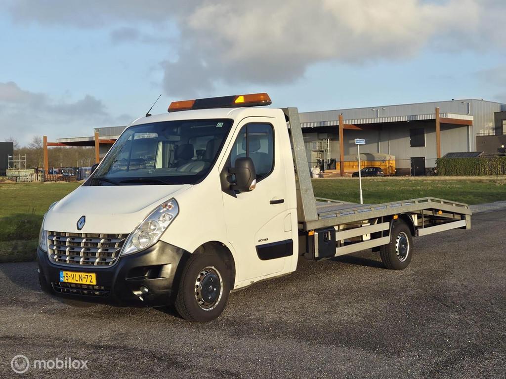 Renault Master T35 2.3 dCi L4 Oprijwagen Autotransporter, Auto's, Bestelauto's, Bedrijf, Te koop, ABS, Airconditioning, Alarm