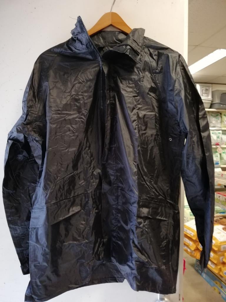 Regen jas Highlander stormguard pack away Zwart S,M, XL, XXL, Ophalen of Verzenden, Nieuw, Regenpak, Heren