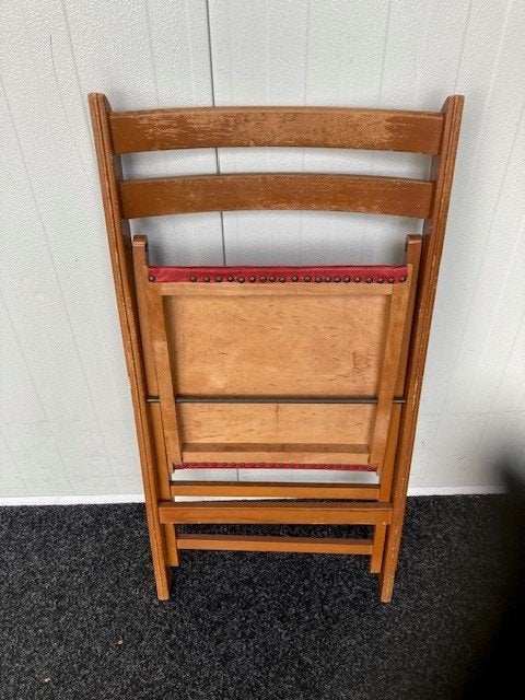 Vintage klapstoel jaren 60, Ophalen of Verzenden