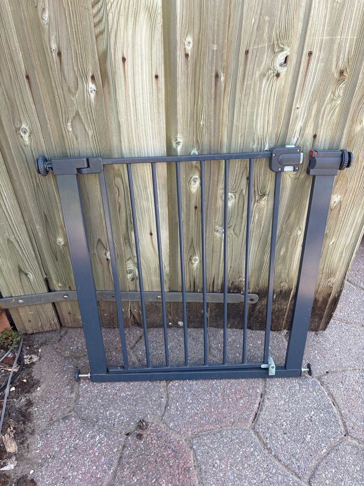 Metalen Klemhekje - Veiligheid voor Kinderen/Huisdieren, Kinderen en Baby's, Traphekjes, Ophalen, Gebruikt, Klemhekje, Metaal of IJzer