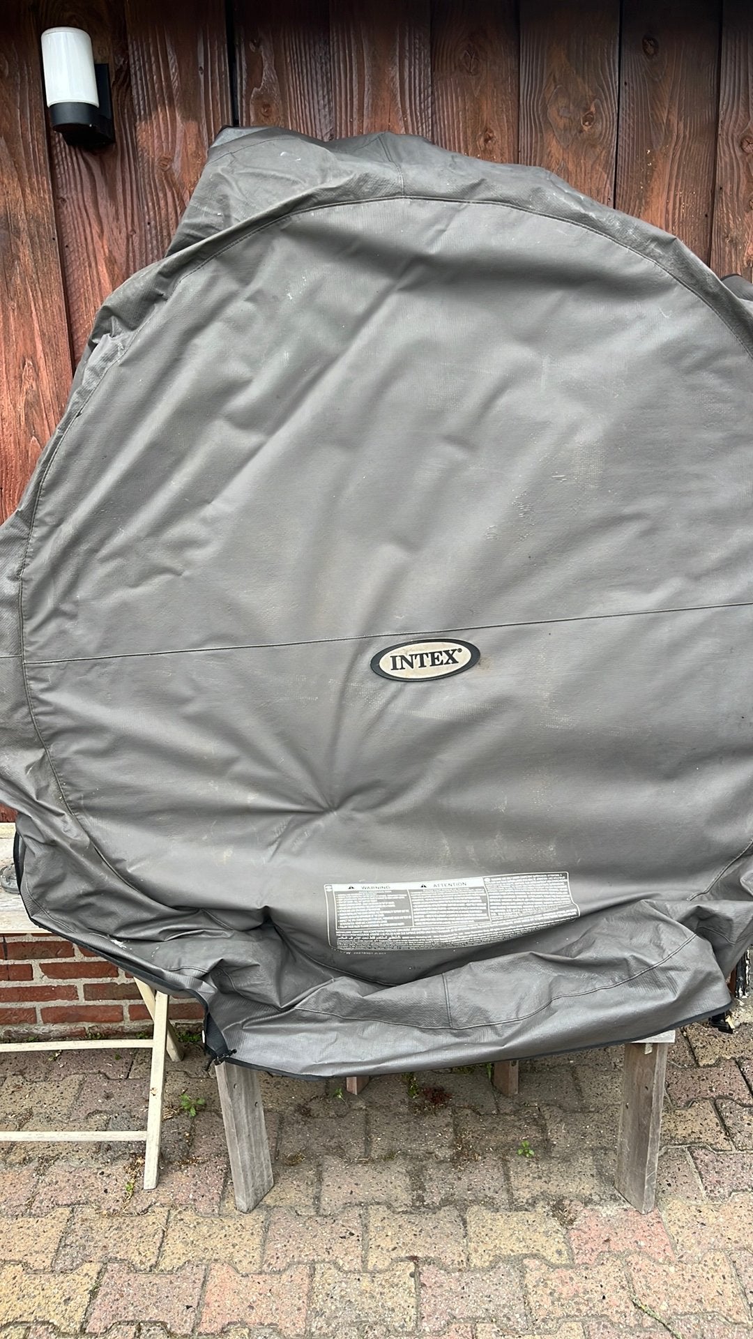 Intex cover 6 persoons, Tuin en Terras, Ophalen, Zo goed als nieuw