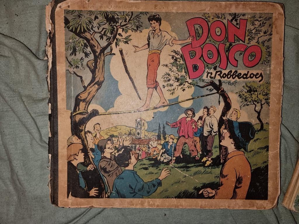 Don Bosco 'n Robbedoes - J.J.E. (3e druk), Boeken, Eén stripboek, Ophalen of Verzenden, Gelezen, J.J.E.
