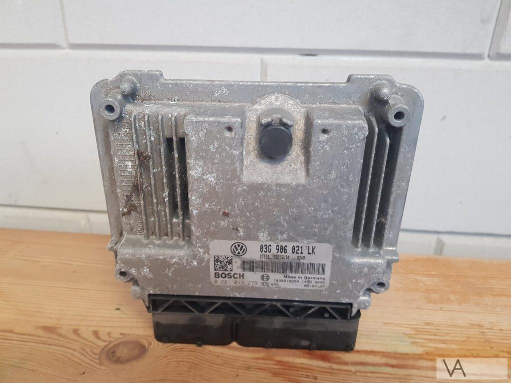 VW Golf Seat leon 1.9 tdi BXE motorcomputer ECU 2005 -2009, Auto-onderdelen, Gebruikt, -, -, Ophalen of Verzenden