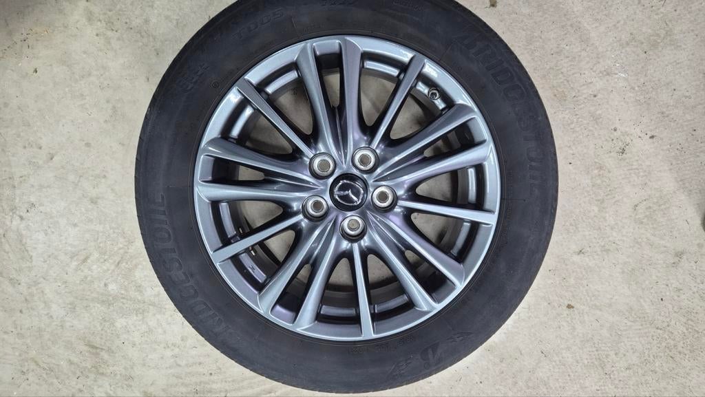 17 inch Mazda velgen, 4x, Auto-onderdelen, Ophalen, Gebruikt, Velg(en), 17 inch