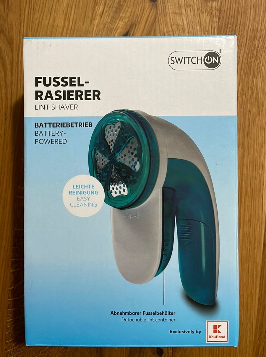 Pluizenverwijderaar / lint shaver, Ophalen