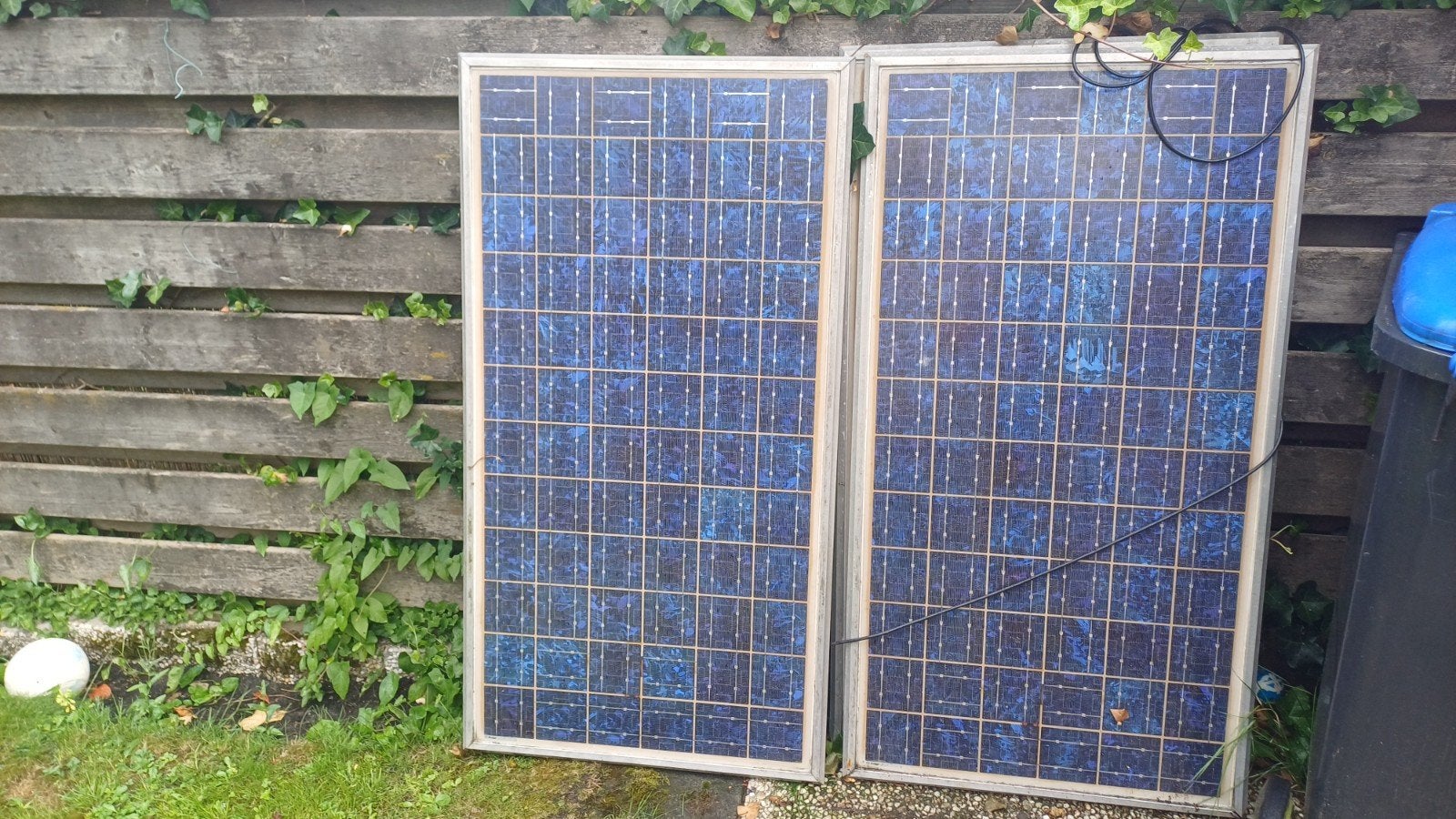 zonnepanelen, Ophalen, Gebruikt