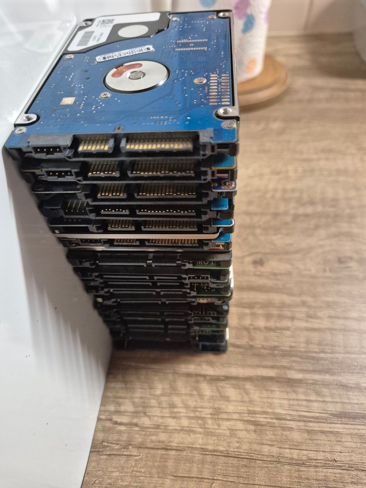 18 sata schijven tekoop, Computers en Software, Ophalen, Intern, Gebruikt, Verschillend (o.a. 128GB SSD)