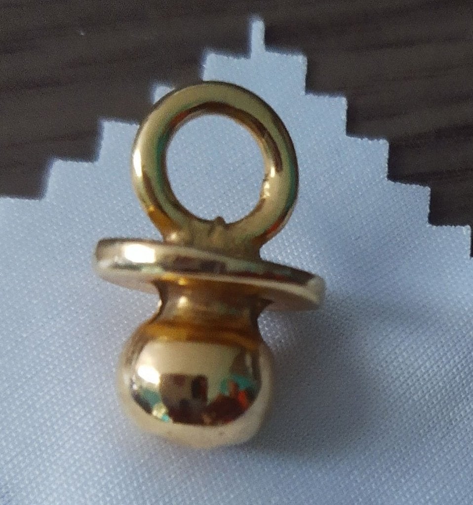 Hanger goudkleurig, Ophalen of Verzenden, Zo goed als nieuw, Goud, Overige materialen