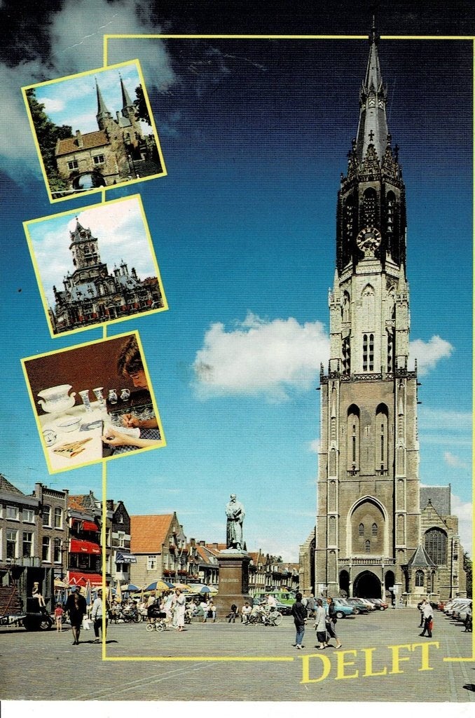 Delft, Ophalen of Verzenden, 1980 tot heden, Gelopen, Zuid-Holland