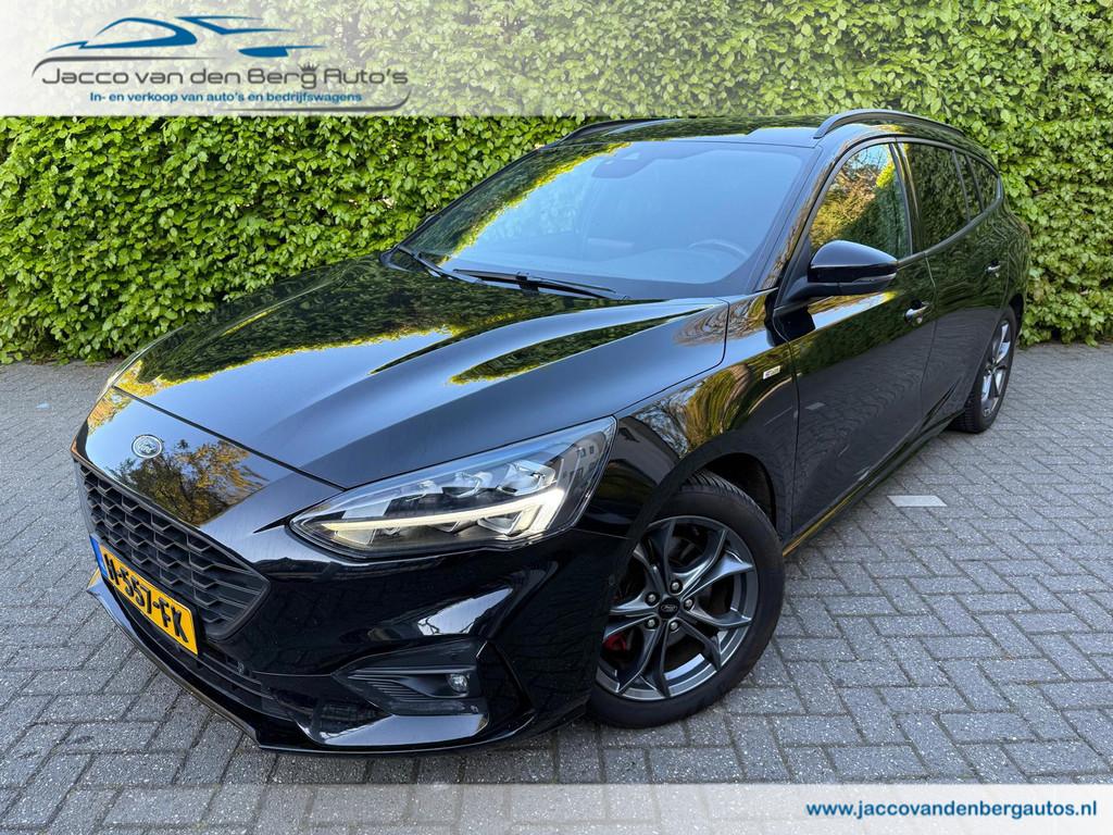 Ford Focus Wagon 1.0 Turbo ST Line Business I Carplay I Came, Auto's, Ford, Gebruikt, 1283 kg, Zwart, 999 cc
