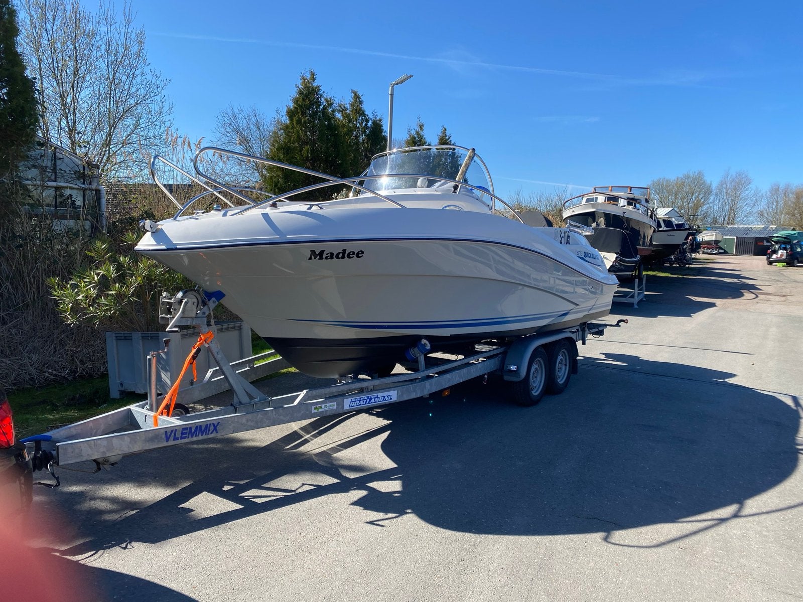 Quicksilver 635 WA met Evinrude 200pk  H.O. met garantie!, Gebruikt, Kajuitboot, Buitenboordmotor, Tot 1.00 meter