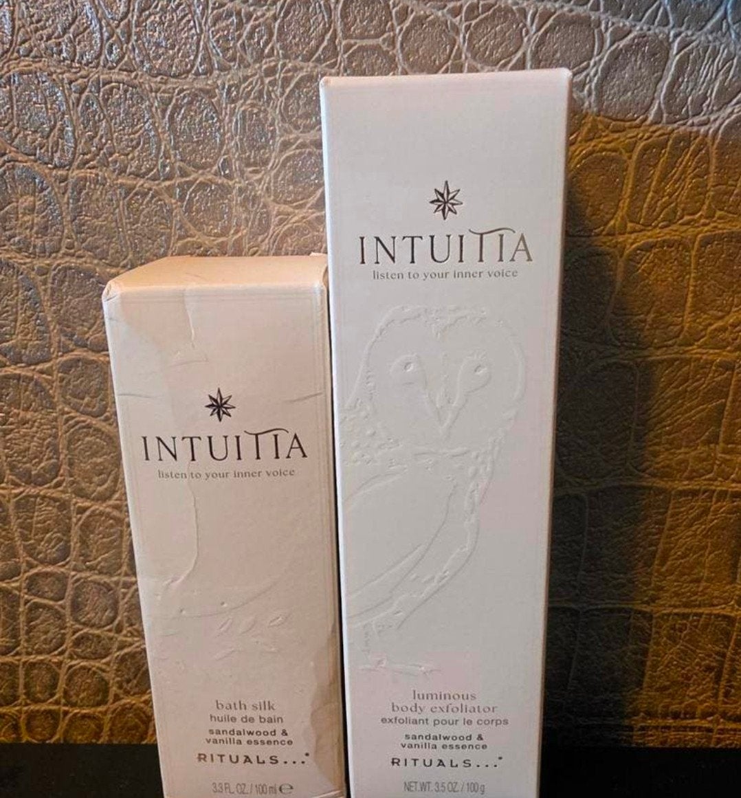 Rituals Intuitia Bath Silk & Body Exfoliator - Nieuw, Ophalen of Verzenden, Nieuw, Bad & Douche