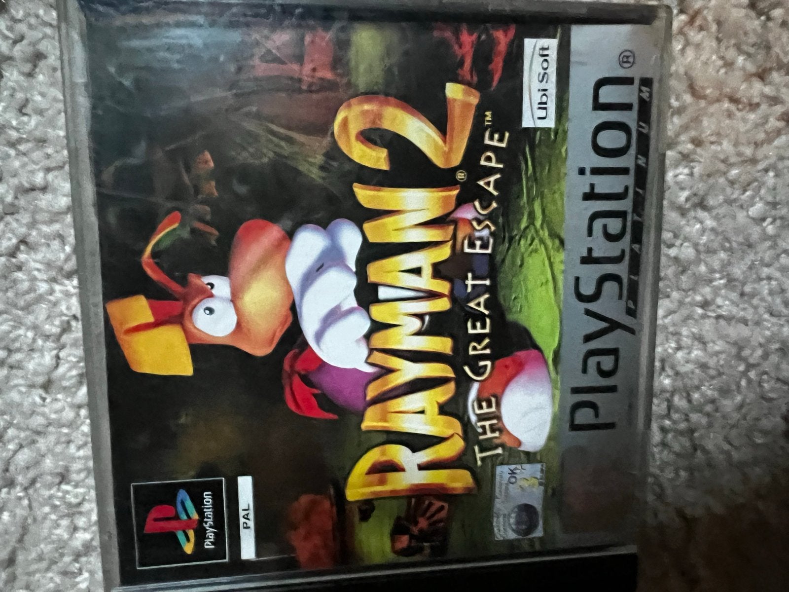 Rayman 2: The Great Escape - PlayStation 1 (PS1), Spelcomputers en Games, Games | Sony PlayStation 1, Gebruikt, 1 speler, Ophalen of Verzenden