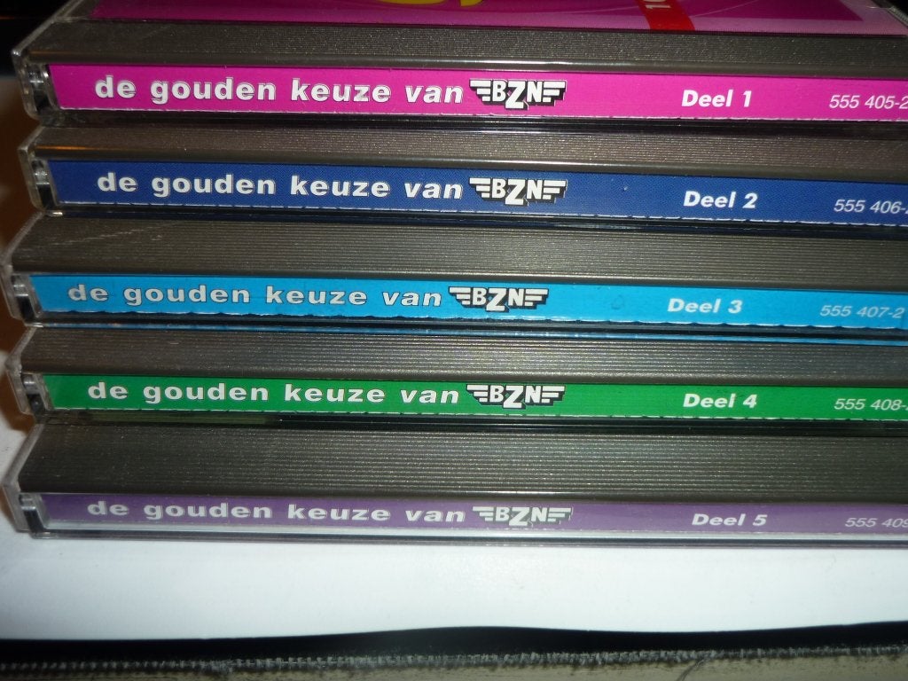 De Gouden Keuze van BZN - Deel 1 t/m 5 (CD Boxset), Boxset, Verzenden, Zo goed als nieuw, Pop