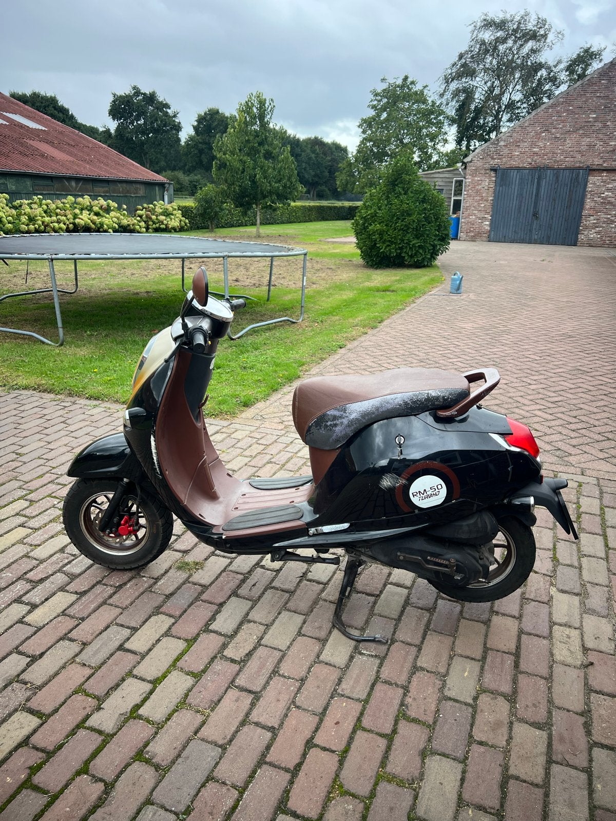 Turbho RM-50 snorscooter | 7.525 km | rijdt goed, Gebruikt, Benzine, Ophalen, Overige merken
