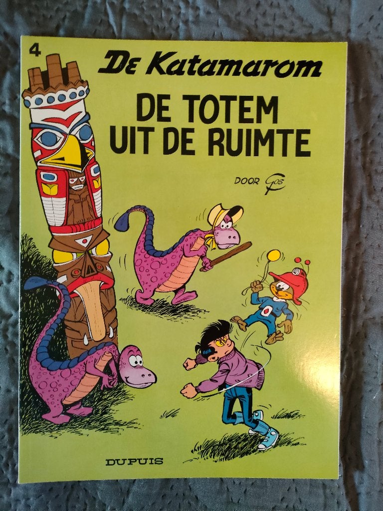 DE KATAMAROM nr. 4 De totem uit de ruimte, Eén stripboek, Ophalen of Verzenden, Zo goed als nieuw