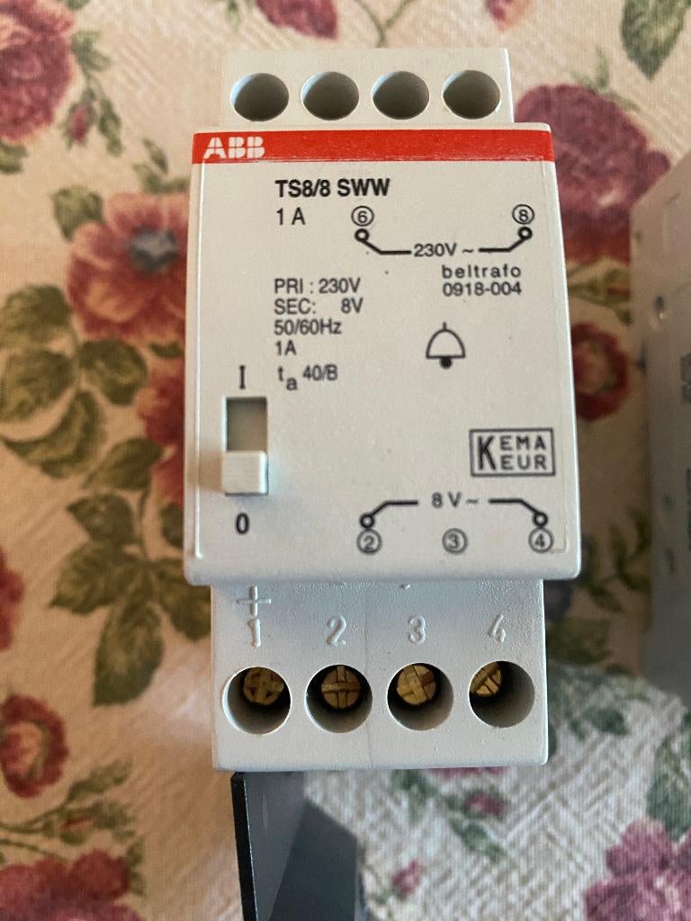 ABB beltrafo en hoofdschakelaar, Ophalen, Gebruikt, Overige typen