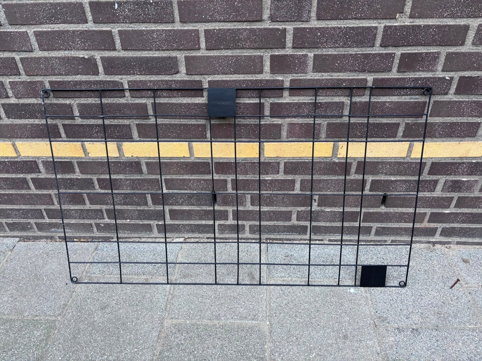 VT Wonen wandrek voor foto's en herinneringen, Ophalen, Metaal, Gebruikt, Industrieel