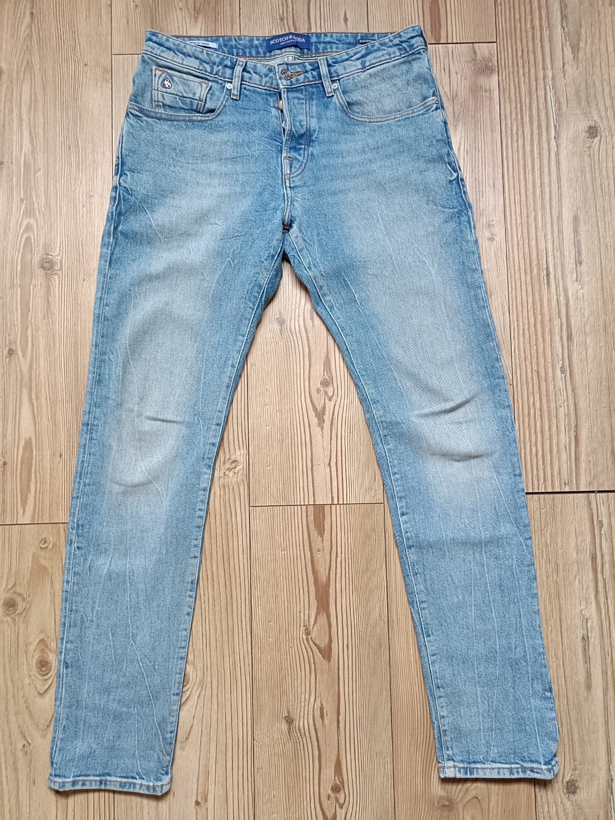 Scotch & Soda Ralston maat 32-34, Ophalen of Verzenden, Zo goed als nieuw, Blauw, W32 (confectie 46) of kleiner