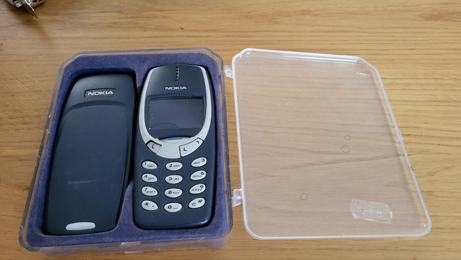 Origineel hoesje van Nokia 3310 (1e generatie), Telecommunicatie, Mobiele telefoons | Nokia, Gebruikt, Blauw, Geen camera, Fysiek toetsenbord