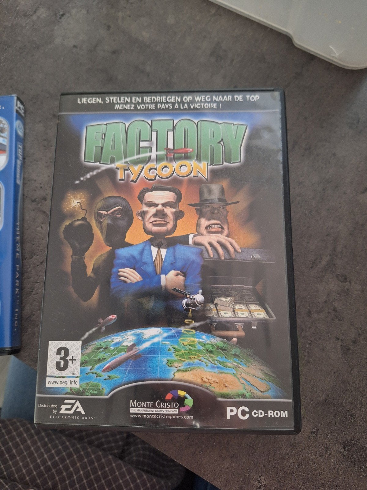 Factory Tycoon PC CD-ROM - Strategie en Simulatie, Spelcomputers en Games, Online, Gebruikt, Ophalen of Verzenden, Strategie en Constructie