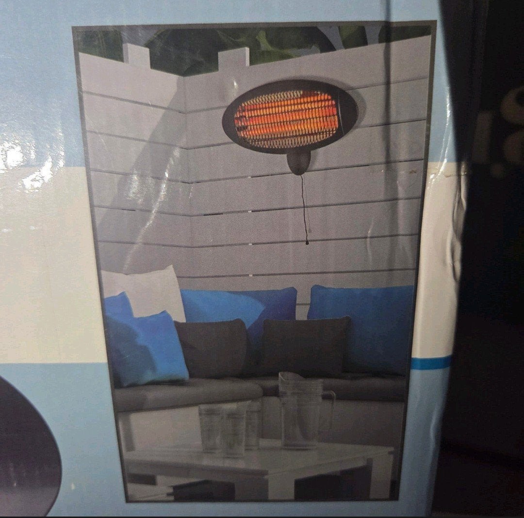 Excellent Electrics Terrasverwarmer 2000W, Ophalen, Nieuw, Elektrisch, Wand