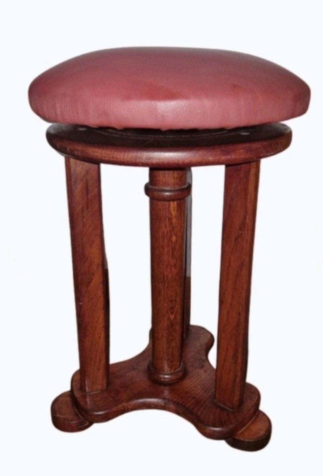 Antieke Art Deco Pianokruk - Hoogte Verstelbaar, Ophalen