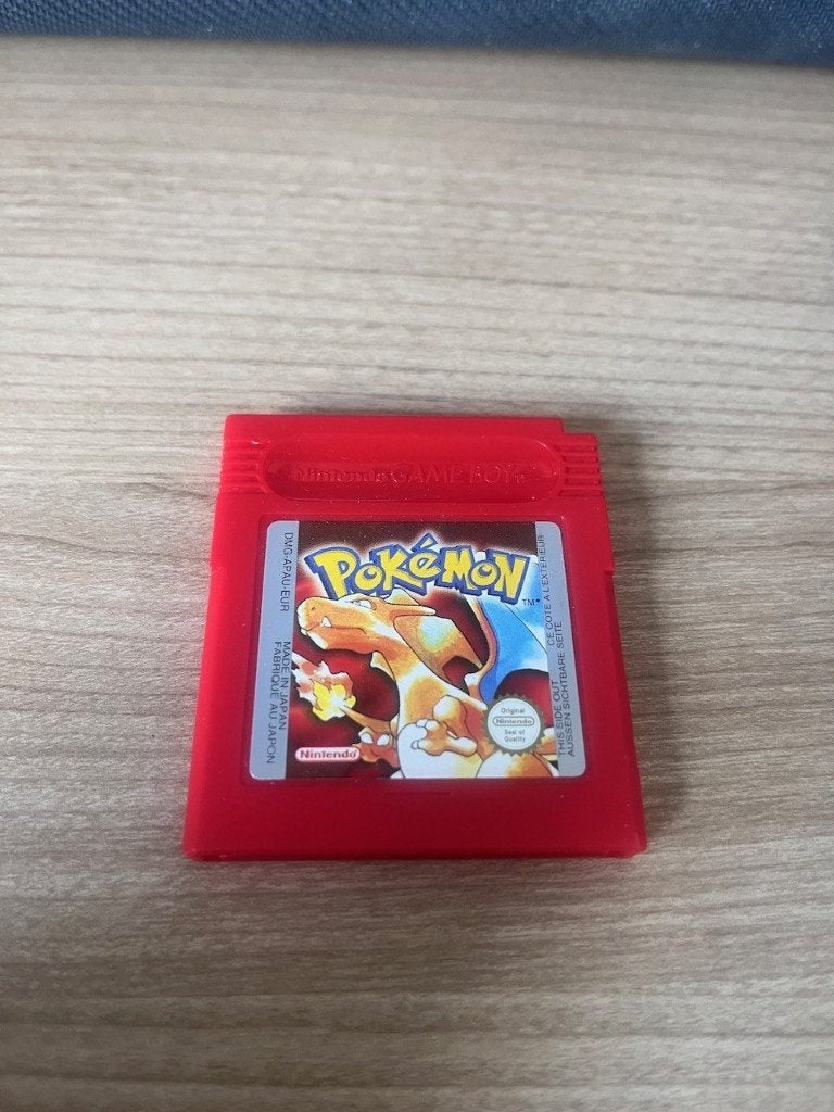 Pokémon Red Game Boy - Originele Cartridge -Zeer goede staat, 1 speler, Ophalen of Verzenden, Zo goed als nieuw, Role Playing Game (Rpg)